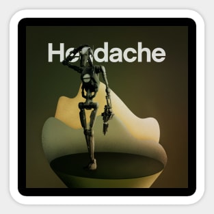 Headache Sticker